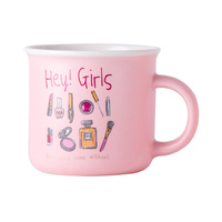 Mug à café en céramique pour enfants, personnalisé par l'usine Rslee, en forme d'objectif d'appareil photo, vente en gros de mugs à café.