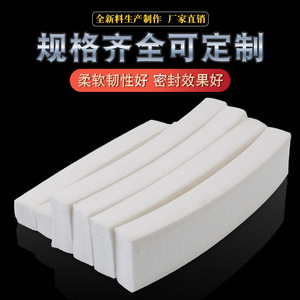 Foamed Silicone Square Strips 10mm Width High Temperature Resistant Sealing Tape For Mechanical Cabinet Doors And Windows - Product Image 4