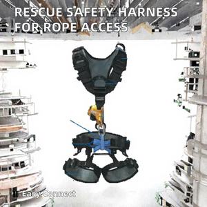 Arnés de Seguridad de Cuerpo Completo para Acceso por Cuerda, Hecho de Poliéster Resistente - Product Image 4