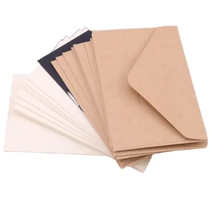 Sobre de Papel Kraft para Envíos, Pequeño, Bonito y Delicado, de Alta Calidad, para Tarjetas de Crédito, Mini Sobres de Cartón - Product Image 1