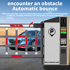 Nhà Máy Bán Tự Động Nhiệm Vụ Nặng Nề Tai Nạn Xe Hàng Rào Của Nhãn Hiệu Điều Khiển Từ Xa Drop Arm Mạnh Mẽ Boom Cổng Rào cản - Product Image 4