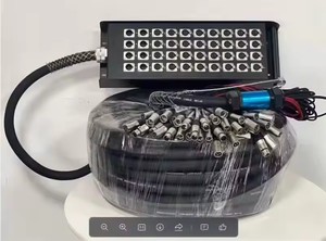 Câble Multipaire Boîtier de Scène DMX <span class=keywords><strong>Audio</strong></span> et Alimentation 8/12/16/20/24/28/32 Canaux, Snake XLR Mâle vers Femelle pour Multi Microphones - Product Image 6
