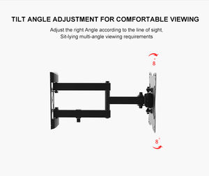 Yüksek kaliteli küçük Vesa Tilt ayarlanabilir 17 "-42" döner duvar Led Lcd Tv braketi - Product Image 5