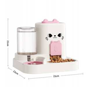 2 ב 1 מים מחמד מזין מים מחמד חתול וכלב אוטומטי מתקן מים סיטונאי של חיות מחמד מספק תמיכה oem & odm - Product Image 3