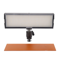 Lampe vidéo LED portable 12W AC100V-240V avec boîtier en aluminium réglable pour appareil photo DSLR, télécommande pour téléphone - Offre Spéciale