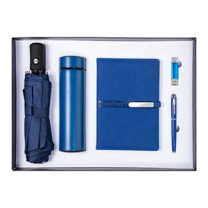 <span class=keywords><strong>2023</strong></span> Personalización <span class=keywords><strong>de</strong></span> lujo Promocional Executive A5 Notebook Set Umbrella Pen Gift Corporate Business gift sets - Product Image 1