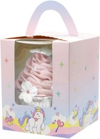 Boîtes à gâteaux carrées en carton blanc recyclables, de qualité alimentaire, avec fenêtre, pour la décoration de gâteaux, fournitures pour la décoration de gâteaux, cadeaux, 8''10''12''14''