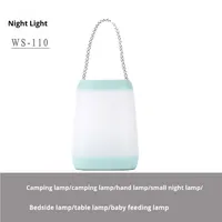 Portable Led Chevet Dormir Lumière Mini LED Camping Lanterne Réglage Protection Des Yeux LED Veilleuse