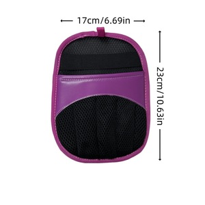 Gants de toilettage pour animaux de compagnie, en polyester bleu, pour chats et chiens, élimination des poils, massage, bain, nettoyage - Product Image 3