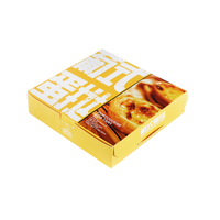 Boîte en papier personnalisée pour emballage de tartelettes, pâtisseries, cupcakes, gâteaux, desserts et plats à emporter