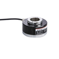 GLT8030B Codificador Rotatorio Incremental Magnetoeléctrico de Eje Hueco de 80mm, con Orificio de 20-30mm, Salida Lateral para Aviación, 4096PPR, DC5V, Tipo Línea