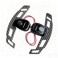 Paire de palettes de changement de vitesse en fibre de carbone magnétique, ajustement universel pour Mercedes-Benz AMG W205 W206 809 W204 W213 CLA E C