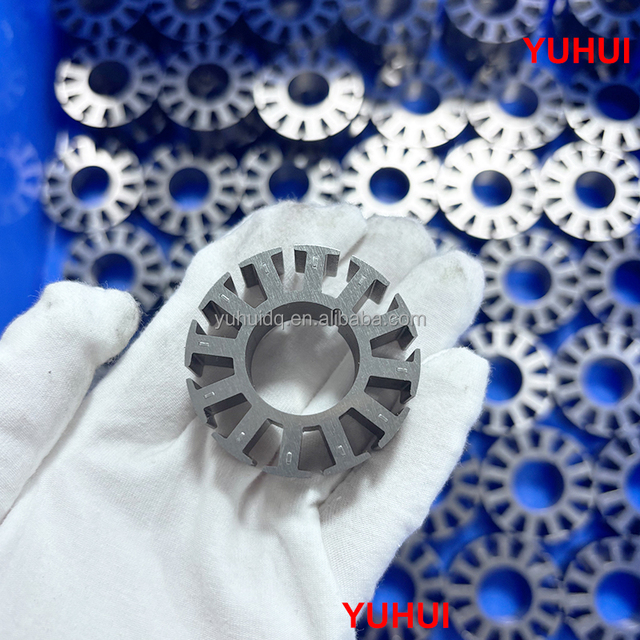 4215 Slot Stator Core Laminated Motor Iron Core, Durable Silicon Steel Lamination Part for Small Electric Motor