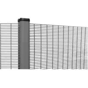 庭院链接灰色涂层小网围栏Zaun76.2x12.7mm毫米铁丝焊接网面板