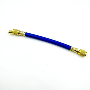 สายชาร์จน้ำยาทำความเย็นยุคโอเนียน 28 ซม. พร้อมเข็มสำหรับตรวจจับและเติมน้ำมันเครื่องยนต์ในระบบปรับอากาศรถยนต์ - Product Image 1