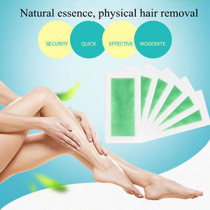 Bandes d'épilation de tissu de marque privée épilatoire bandes de <span class=keywords><strong>cire</strong></span> organique <span class=keywords><strong>froide</strong></span> de gros pour le visage et le corps - Product Image 4