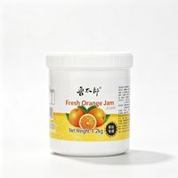 Produsen Grosir Lotlong, Selai Jeruk Asli Konsentrat 1.2kg, 12 Drum untuk Minuman Bubble Tea, Rumahan & Komersial
