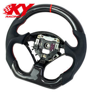 Customized carbon fiber leather sports racing style steering <b>wheel</b> suitable for Honda S2000 S2K EP3 AP1 AP2 Acura RSX - Product Image 2