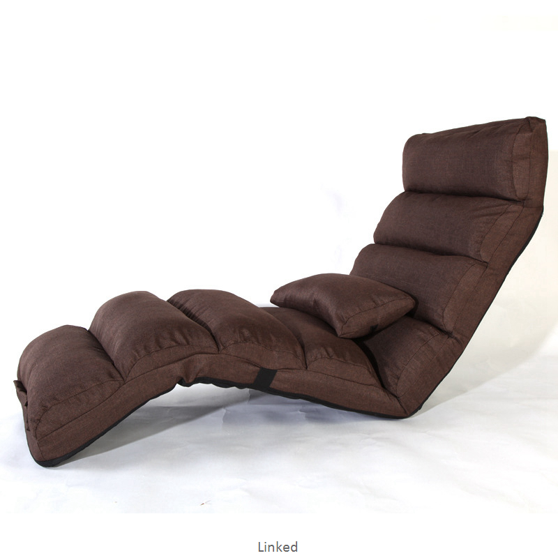 Складной шезлонг, кресло, диван, кресло с откидной спинкой, первоклассный льняной диван-кровать, Регулируемый шезлонг, шезлонг с подушкой