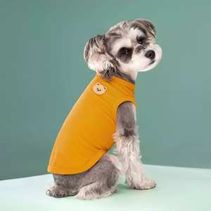 Haustier zubehör Doggy Outfits Haustier Kleidung Modedesigner Sommer Dünnes Hemd Bekleidung Haustiere Hund T-Shirt - Product Image 3