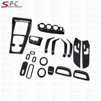 Kit intérieur SPC pour Benz W177 A45 S 2018 + couverture de tableau de bord en Fiber de carbone pour Mercedes Benz W177 pièces de garniture intérieure en Fiber de carbone