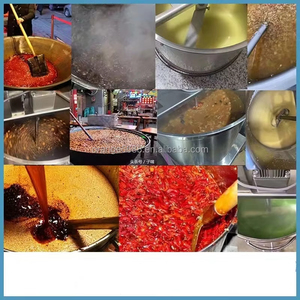 Máy xay sinh tố nấu ăn tự động bằng thép không gỉ 10L 20L 40L, nấu súp cà chua và đậu tương ở nhiệt độ cao, giao hàng nhanh - Product Image 4