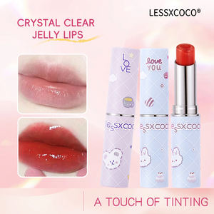 Veganistische 4 Kleuren Sandwich Glitter Lippenstift Waterdichte Langdurige Hydraterende Lippenbalsem Hoge Pigment Private Label Glanzende Lippenstift - Product Image 2