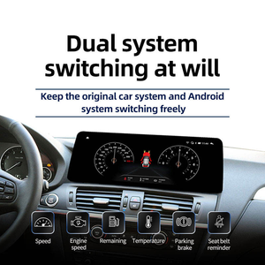 Nueva Pantalla Táctil de 12.3 Pulgadas con Cámara de Visión 360°, GPS, Android Auto, Carplay, DSP y 4G para BMW 323 E90 - Product Image 1