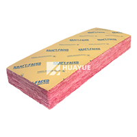 Laine de verre ignifuge avec revêtement en kraft certifiée ASTM pour isolation résidentielle des murs et plafonds, USA R11 R13 R15 R19 R21 R25 R30