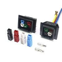 Connecteur unipolaire 15A 30A 45A pour faisceau de câbles DC personnalisé, assemblage de câbles de batterie et câble d'alimentation – Fabricant OEM