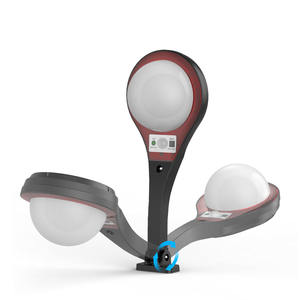 Lampe murale solaire extérieure LED super lumineuse 2400/3000mAh IP65 étanche, lampes de rue, détecteur de mouvement, induction humaine, lumière de jardin - Product Image 1