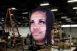 P4 ngoài trời IP65 Quảng trường thương mại điện tử kính miễn phí 3D ảo lớn 4k hiển thị biển quảng cáo - Product Image 2