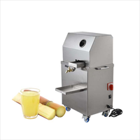 Machine commerciale multifonctionnelle à éplucher la canne à sucre et à jus de fruits Machine à jus de canne à sucre d'occasion Prix fabriqué en Chine