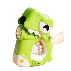 Pistolet à bulles électrique en plastique avec lumières, animal de dessin animé, génération automatique de bulles à une touche, <span class=keywords><strong>jeu</strong></span> interactif, jouet pour enfants - Product Image 5