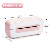 Phomemo PM246S Mini Impresora Portatil Imprimante d'autocollants portable sans fil Imprimante d'étiquettes thermique couleur Style Utilisation de bureau Stock