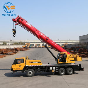 מנוף משאית סאני STC250T5 משומש במשקל 25 טון, מערכת הידראולית, פעולה גמישה לבנייה עירונית - Product Image 1