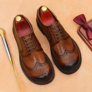 Nouvelles Bottes Classiques de Designer pour Hommes en Cuir Véritable Automne Hiver 2025 – Confortables, Imperméables, Antidérapantes, à Enfiler, pour le Travail - Product Image 2