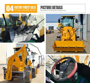 حفار خلفي صغير 4 × 4 مع حفار خلفي مرفق - Product Image 4
