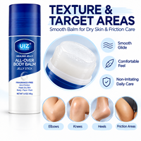 Baume hydratant anti-friction réparateur pour peaux sèches, non parfumé, cicatrisant, en stick, pour le corps, le visage et les pieds