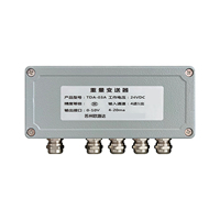 Transmetteur de poids analogique Ouluda TDA-03A/B 4 entrées 1 sortie, amplificateur de signal de pesage haute précision 4 ~ 20 mA, indice de protection IP65, personnalisable