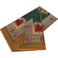 Kain Batik Ankara Afrika Motif Cetak Lilin Belanda 100% Katun untuk Kain Pakaian