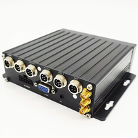4 canaux AHD 1080P double carte SD DVR mobile Enregistreur vidéo de véhicule Support 4G GPS WIFI Fonction CCTV système