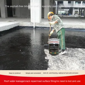 Matériau de réparation imperméable sans cuisson <span class=keywords><strong>pour</strong></span> toitures et piscines, colle asphaltique sans cuisson, mastic de jointure, pâte d'étanchéité <span class=keywords><strong>pour</strong></span> routes, murs et piscines - Product Image 5