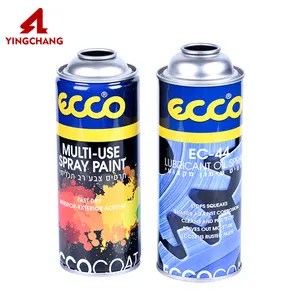 Fabricante preço por atacado Pepper tin graffiti tinta spray vazia pode metal aerossol pode