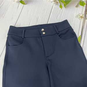 Culotte d'équitation blanche en tissu compressé en nylon pour <span class=keywords><strong>femme</strong></span>, avec poignée au genou, <span class=keywords><strong>pantalon</strong></span> d'équitation de compétition avec poche, en stock - Product Image 5