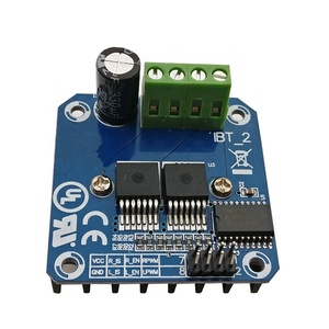 Mô-đun ổ đĩa động cơ xe thông minh công suất cao BTS7960 43A ổ đĩa làm mát bán dẫn điều khiển giới hạn dòng điện - Product Image 4