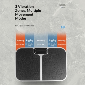 Plateforme <span class=keywords><strong>vibrante</strong></span> multifonctionnelle intelligente FRS pour remodelage corporel, usage domestique, plusieurs vitesses, amincissement, charge maximale 120 kg, matériau PC - Product Image 5