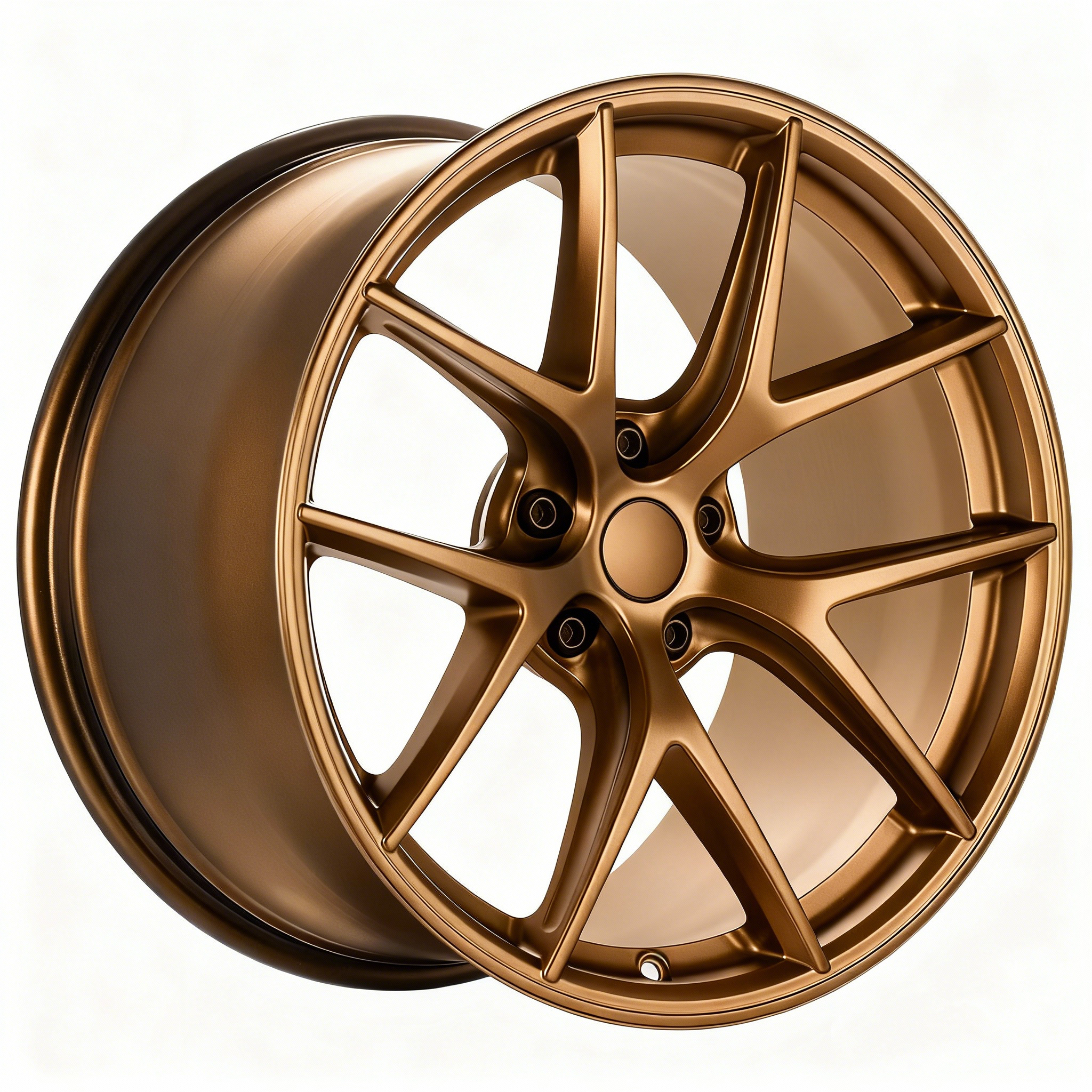 New Custom Deep Dish 1 Piece Forged Aluminum Wheels 17 18 19 20 21 