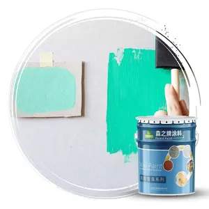Pintura de parede em emulsão de seda para casas, acrílico lavável de alta qualidade para interiores