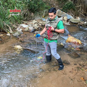 Xách tay điện từ khu vực mgg/KL-DCB chi phí thấp vận tốc mét kỹ thuật số cảm biến lưu lượng nước với LCD hiển thị OEM tùy chỉnh - Product Image 6